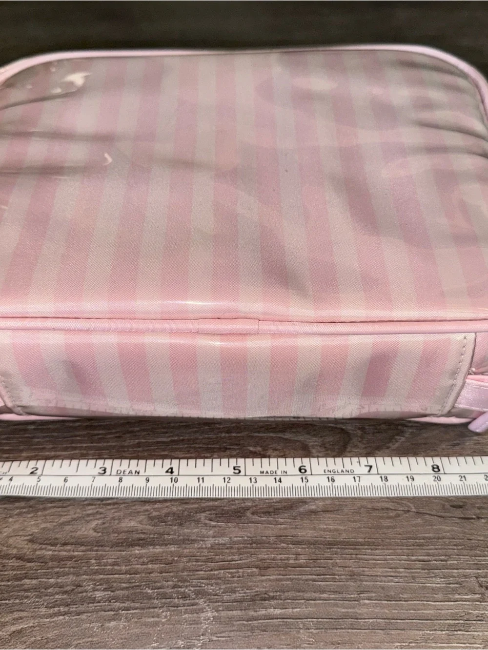 Victoria’s Secret Striped Travel Organizer Pouch - Cosmetic & Accessory Case